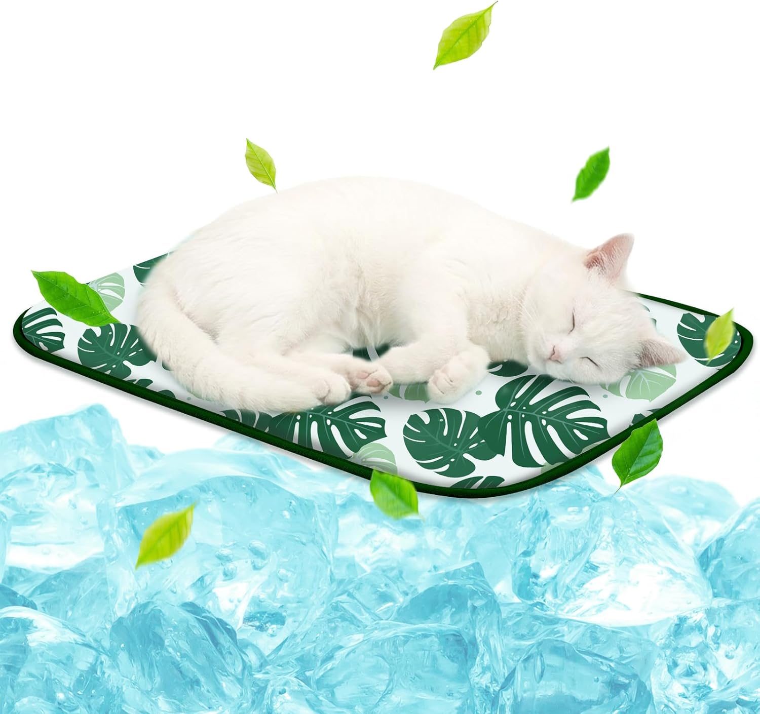 Cooling Pet Mat for Cats and Dogs, Lightweight Summer Sleeping Pad