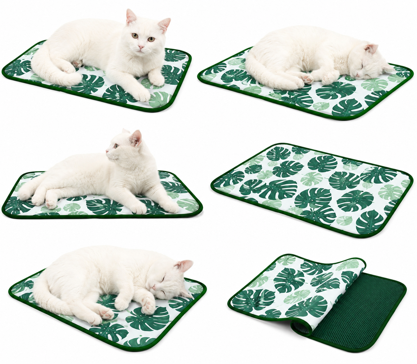 Cooling Pet Mat for Cats and Dogs, Lightweight Summer Sleeping Pad