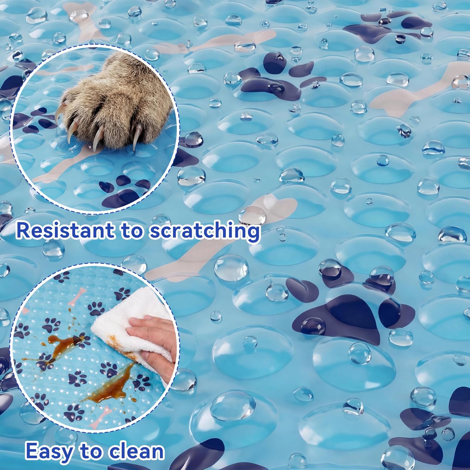 Hydrogel Pet Cooling Mat for Dogs and Cats, Reusable Summer Cooling Pad